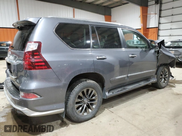2019 Lexus GX 460 Luxury with VIN JTJJM7FX6K5216007, listed as a Copart auction lot 85616264 with 111,521 mi miles and Salvage title. Bid and sale history available at DreamBid. Image 3.