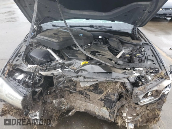 2021 BMW 5 Series 530e with VIN WBA13AG01MCF99695, listed as a Copart auction lot 44844945 with Not provided miles and Non repairable. Bid and sale history available at DreamBid. Image 11.