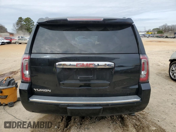 2015 GMC Yukon Denali with VIN 1GKS1CKJ2FR547342, listed as a Copart auction lot 45025075 with 189,942 mi miles and Salvage Title. Bid and sale history available at carsss.com. Image 6.