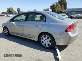 2006 Honda Civic LX with VIN 1HGFA16526L040928, listed as a Copart auction lot 56055025 with 225,209 mi miles and Salvage Title. Bid and sale history available at DreamBid. Image 2.