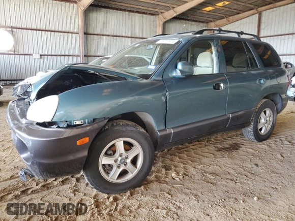2002 Hyundai Santa Fe GLS with VIN KM8SC13D72U181254, listed as a Copart auction lot 78072414 with 115,759 mi miles and Salvage Title. Bid and sale history available at carsss.com. Image 1.