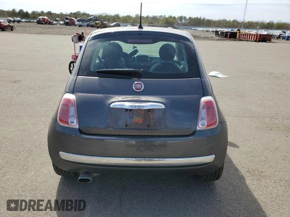 2017 FIAT 500 Lounge z VIN 3C3CFFCR9HT671517, wystawiony jako Copart lot #53749195 z przebiegiem Nie podano mil oraz Szkoda całkowita • Salvage title. Historia ofert i sprzedaży dostępna na DreamBid. Obrazek 6.