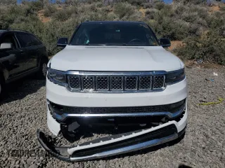 2023 Jeep Grand Wagoneer Series II with VIN 1C4SJSFPXPS574223, listed as a Copart auction lot 52938135 with 15,237 mi miles and Salvage title. Bid and sale history available at DreamBid. Image 5.