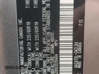 2025 Lexus NX with VIN 2T2GDCAZ0SC020464, listed as a Copart auction lot 85345254 with 8,260 mi miles and Salvage Title. Bid and sale history available at carsss.com. Image 13.