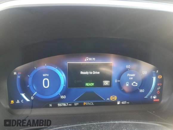 2021 Ford Escape SEL Hybrid с VIN 1FMCU9CZXMUA30875, выставлен на аукционе Copart как лот 62392275 с пробегом 55 778 миль миль и Списание • Salvage title. История ставок и продаж доступна на DreamBid. Изображение 9.