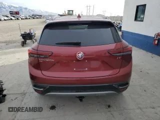 2022 Buick Envision Essence with VIN LRBFZPR41ND049298, listed as a Copart auction lot 84273634 with 76,252 mi miles and Salvage Title. Bid and sale history available at carsss.com. Image 6.