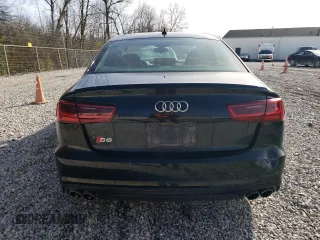 2017 Audi S6 Prestige with VIN WAUHFAFC2HN101383, listed as a Copart auction lot 80507994 with 40,460 mi miles and Salvage Title. Bid and sale history available at carsss.com. Image 6.