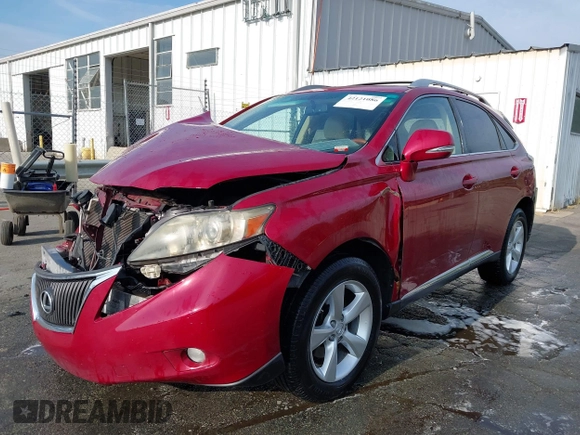 2011 Lexus RX 350 with VIN JTJZK1BA7B2004578, listed as a IAAI auction lot 42121086 with 161,990 mi miles and . Bid and sale history available at DreamBid. Image 17.