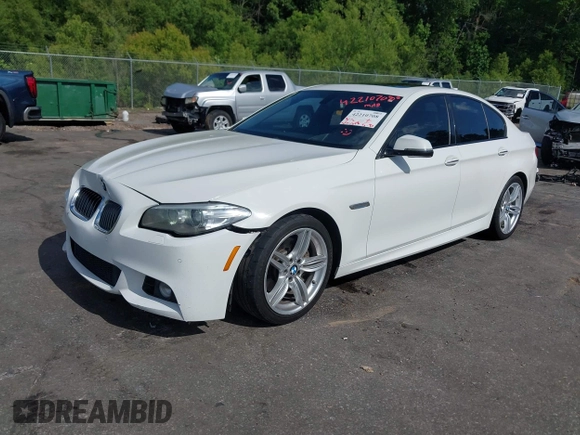 2015 BMW 5 Series 535i with VIN WBA5B1C59FG125069, listed as a IAAI auction lot 42210708 with 265,298 mi miles and . Bid and sale history available at DreamBid. Image 2.