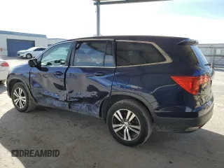 2016 Honda Pilot EX-L with VIN 5FNYF6H51GB051992, listed as a Copart auction lot 46193115 with 145,047 mi miles and Salvage Title. Bid and sale history available at DreamBid. Image 2.