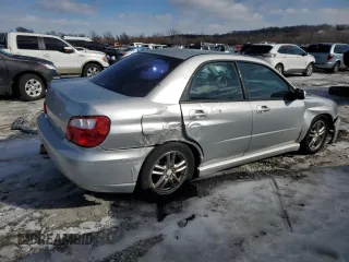 2005 Subaru Impreza Sedan (Natl) WRX with VIN JF1GD29695G500944, listed as a Copart auction lot 89347075 with 201,412 mi miles and Clean Title. Bid and sale history available at carsss.com. Image 3.