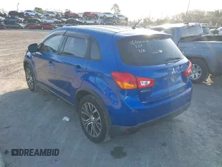 2016 Mitsubishi Outlander Sport 2.4 ES with VIN JA4AR3AW0GZ057815, listed as a IAAI auction lot 41721549 with 107,233 mi miles. Bid and sale history available at carsss.com. Image 3.