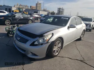 2011 Infiniti G25 Journey with VIN JN1DV6AP9BM602332, listed as a Copart auction lot 54985624 with 185,831 mi miles and Salvage Title. Bid and sale history available at carsss.com. Image 1.