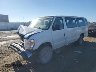 2013 Ford Econoline Passenger XL with VIN 1FBSS3BL0DDA73643, listed as a Copart auction lot 83105404 with 375,209 mi miles and Salvage Title. Bid and sale history available at DreamBid. Image 1.