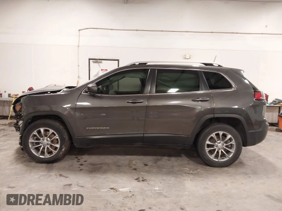 2019 Jeep Cherokee Altitude with VIN 1C4PJMLB2KD287336, listed as a IAAI auction lot 42230374 with 107,785 mi miles and . Bid and sale history available at DreamBid. Image 14.