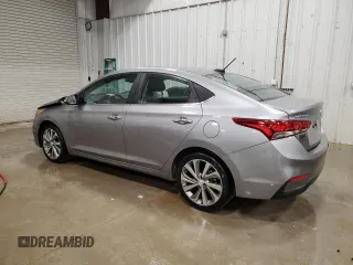 2022 Hyundai Accent Limited with VIN 3KPC34A66NE188973, listed as a Copart auction lot 50268385 with 16,317 mi miles and Non Repairable. Bid and sale history available at carsss.com. Image 2.