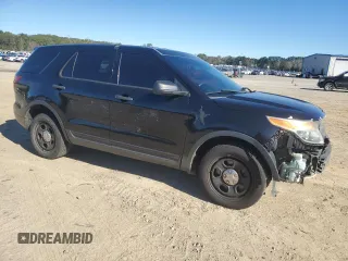 2015 Ford Utility Police Interceptor with VIN 1FM5K8AR5FGB91521, listed as a Copart auction lot 80881184 with 175,819 mi miles and Salvage Title. Bid and sale history available at carsss.com. Image 4.