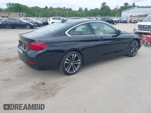 2020 BMW 4 Series 430i xDrive with VIN WBA4W5C03LFH54049, listed as a IAAI auction lot 42392996 with 57,347 mi miles and . Bid and sale history available at DreamBid. Image 4.