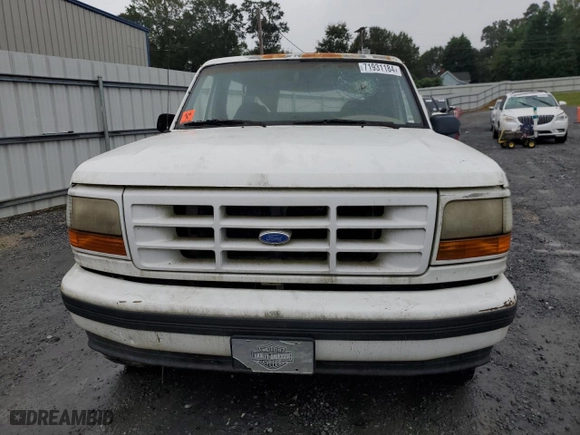 1995 Ford Bronco Custom with VIN 1FMEU15H2SLA42231, listed as a Copart auction lot 71931184 with 0 mi miles and Clean Title. Bid and sale history available at carsss.com. Image 5.