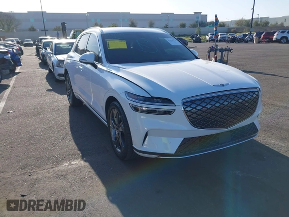 2024 Genesis GV70 Advanced with VIN 5NMMCET1XRH002913, listed as a IAAI auction lot 41959174 with 8,207 mi miles and . Bid and sale history available at DreamBid. Image 1.