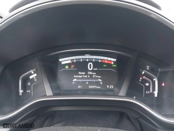 2019 Honda CR-V EX with VIN 5J6RW2H57KL019707, listed as a IAAI auction lot 41460741 with 32,579 mi miles. Bid and sale history available at carsss.com. Image 7.