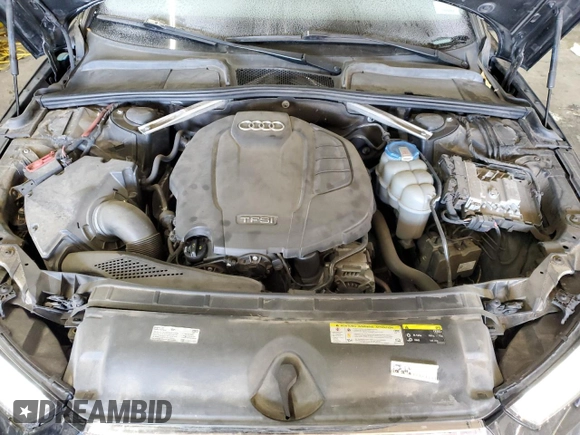 2017 Audi A4 Season of Audi Premium with VIN WAUDNAF42HN047495, listed as a Copart auction lot 41769645 with 104,206 mi miles and Salvage Title. Bid and sale history available at carsss.com. Image 13.