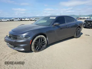 2019 Dodge Charger SXT with VIN 2C3CDXBG9KH692623, listed as a Copart auction lot 53104525 with 81,587 mi miles and Salvage title. Bid and sale history available at DreamBid. Image 1.