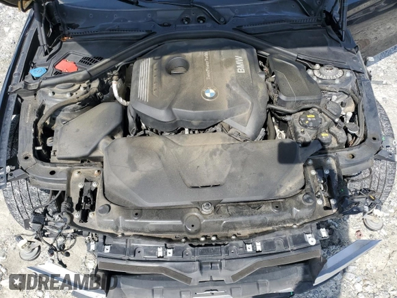 2017 BMW 4 Series 430i with VIN WBA4F7C55HG438142, listed as a Copart auction lot 58359095 with 87,940 mi miles and Salvage title. Bid and sale history available at DreamBid. Image 11.