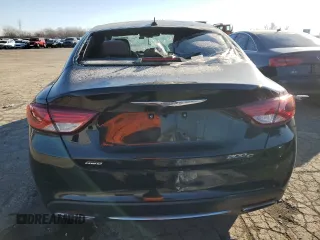 2016 Chrysler 200 C with VIN 1C3CCCEG4GN135818, listed as a Copart auction lot 43686035 with 115,078 mi miles and Clean Title. Bid and sale history available at carsss.com. Image 6.