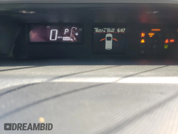 2017 Toyota Prius One with VIN JTDKDTB33H1592960, listed as a Copart auction lot 58422745 with 40,257 mi miles and Clean title. Bid and sale history available at DreamBid. Image 9.
