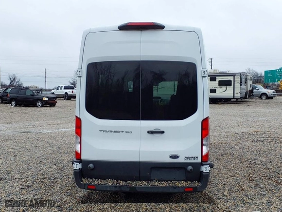 2018 Ford Transit Van with VIN 1FTBW3XM0JKB30478, listed as a IAAI auction lot 41560277 with NaN miles. Bid and sale history available at carsss.com. Image 16.