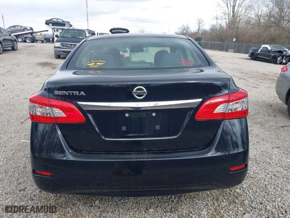2015 Nissan Sentra SR with VIN 3N1AB7AP0FY284329, listed as a IAAI auction lot 41879533 with 116,445 mi miles. Bid and sale history available at carsss.com. Image 17.