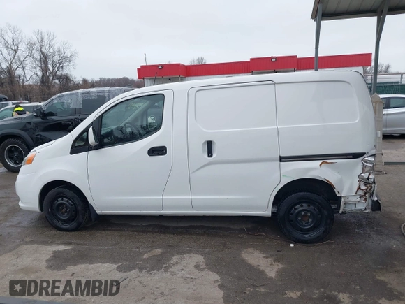 2020 Nissan NV200 Compact Cargo SV with VIN 3N6CM0KNXLK691705, listed as a IAAI auction lot 41798200 with 206,167 mi miles. Bid and sale history available at carsss.com. Image 14.