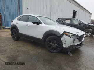 2024 Mazda CX-30 S Select Sport with VIN 3MVDMBBM5RM600667, listed as a Copart auction lot 51250715 with 17,690 mi miles and Salvage Title. Bid and sale history available at DreamBid. Image 4.