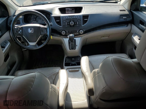 2013 Honda CR-V EX-L with VIN 2HKRM4H7XDH690823, listed as a Copart auction lot 65093765 with 207,333 mi miles and Clean title. Bid and sale history available at DreamBid. Image 8.