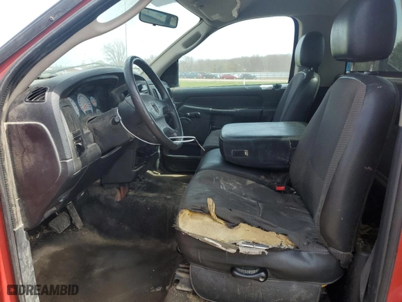 2003 Dodge Ram 1500 ST with VIN 1D7HA16N53J648463, listed as a Copart auction lot 52081395 with 184,005 mi miles and Salvage Title. Bid and sale history available at carsss.com. Image 7.