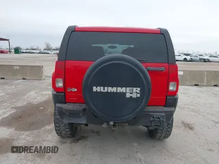 2007 Hummer H3 SUV with VIN 5GTDN13E778150501, listed as a IAAI auction lot 41435427 with 181,185 mi miles. Bid and sale history available at carsss.com. Image 17.