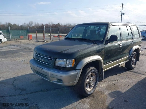 2000 Isuzu Trooper S with VIN JACDS58X9Y7J08094, listed as a IAAI auction lot 41818546 with 154,927 mi miles. Bid and sale history available at carsss.com. Image 2.