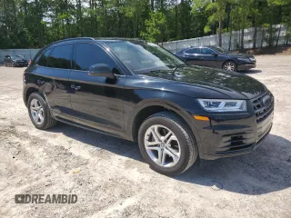 2018 Audi Q5 Premium Plus with VIN WA1BNAFY3J2059962, listed as a Copart auction lot 63822575 with 96,285 mi miles and Salvage title. Bid and sale history available at DreamBid. Image 4.