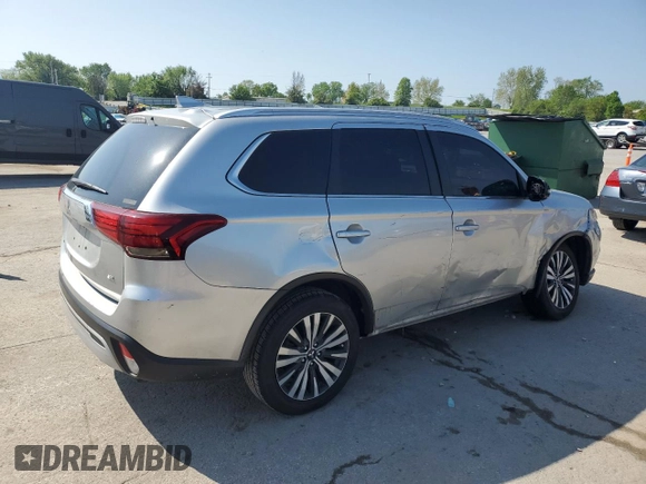 2020 Mitsubishi Outlander ES with VIN JA4AZ3A32LZ029711, listed as a Copart auction lot 54848295 with 161,947 mi miles and Salvage title. Bid and sale history available at DreamBid. Image 3.