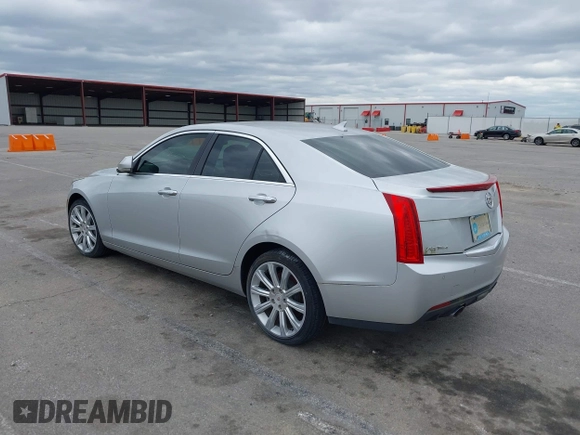 2014 Cadillac ATS Luxury AWD with VIN 1G6AH5SX9E0190881, listed as a IAAI auction lot 40718492 with 65,666 mi miles and . Bid and sale history available at carsss.com. Image 3.