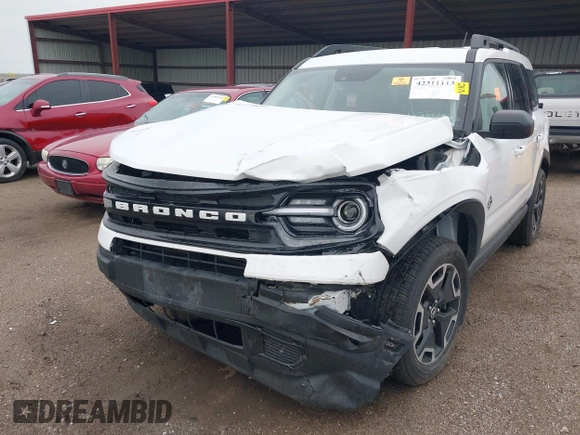 2023 Ford Bronco Sport Outer Banks with VIN 3FMCR9C6XPRE28168, listed as a IAAI auction lot 42311113 with 41,909 mi miles and . Bid and sale history available at DreamBid. Image 6.
