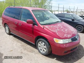 2003 Honda Odyssey EX-L with VIN 5FNRL189X3B135872, listed as a IAAI auction lot 42035948 with Not Provided miles and . Bid and sale history available at DreamBid. Image 1.