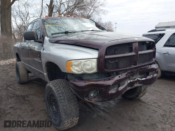 2005 Dodge 3500 SLT with VIN 3D7LS38C95G829634, listed as a IAAI auction lot 41478684 with 173,801 mi miles and . Bid and sale history available at DreamBid. Image 1.
