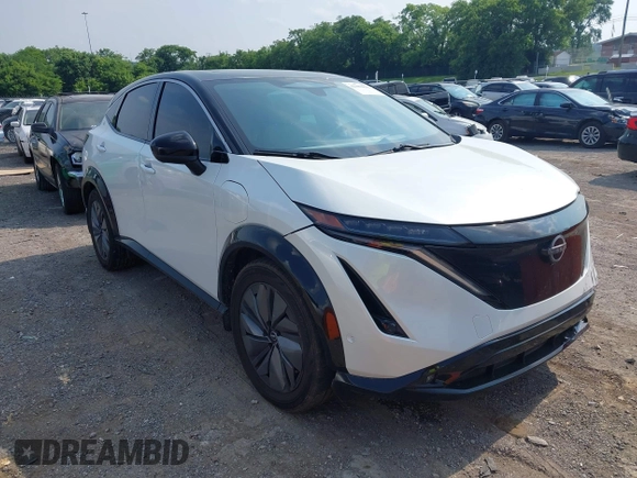 2023 Nissan ARIYA Evolve+ with VIN JN1BF0BA0PM410042, listed as a IAAI auction lot 42382816 with 30,373 mi miles and . Bid and sale history available at DreamBid. Image 12.