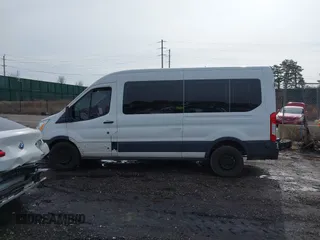 2019 Ford Transit Passenger XL with VIN 1FBAX2CM0KKA23414, listed as a IAAI auction lot 41414158 with 481,235 mi miles and . Bid and sale history available at carsss.com. Image 14.