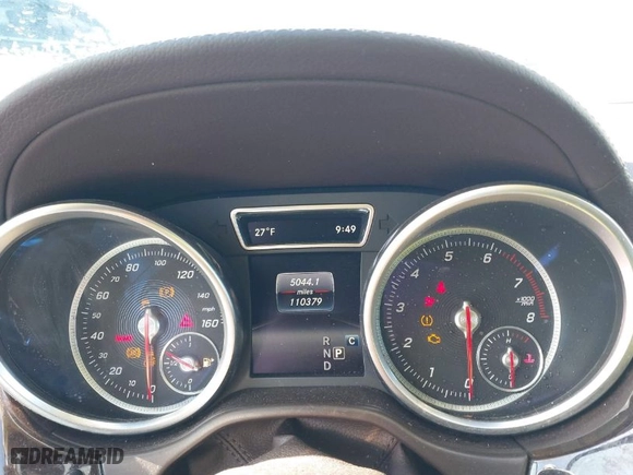 2017 Mercedes-Benz GLS with VIN 4JGDF6EE8HA827219, listed as a IAAI auction lot 41283751 with 110,379 mi miles. Bid and sale history available at carsss.com. Image 7.
