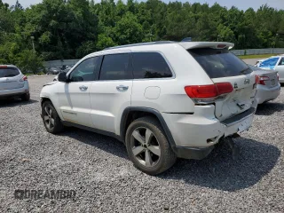 2016 Jeep Grand Cherokee Limited 75th Anniversary with VIN 1C4RJEBG0GC358588, listed as a Copart auction lot 57585695 with 221,460 mi miles and Salvage title. Bid and sale history available at DreamBid. Image 2.