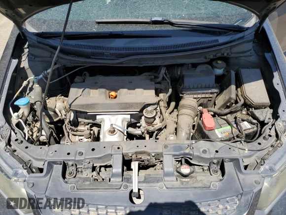 2012 Honda Civic Cpe LX with VIN 2HGFG3B59CH532249, listed as a Copart auction lot 65848414 with 80,214 mi miles and Salvage Title. Bid and sale history available at carsss.com. Image 11.