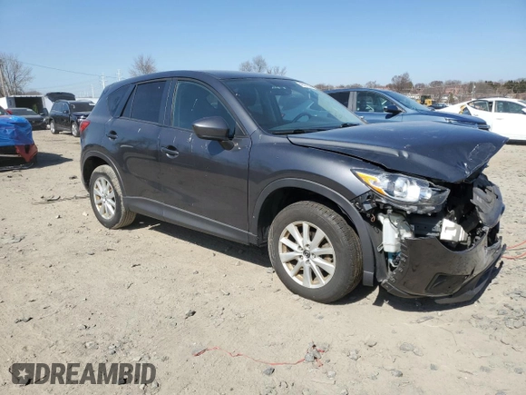 2014 Mazda CX-5 Touring with VIN JM3KE2CY0E0322059, listed as a Copart auction lot 48091805 with 212,889 mi miles and Salvage Title. Bid and sale history available at carsss.com. Image 4.